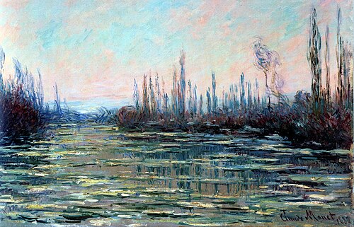 La Débâcle, 1882, Claude Monet