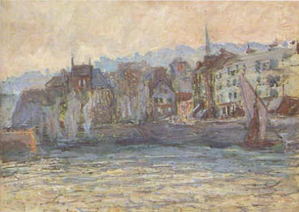 Le port de Honfleur, 1917, Claude Monet