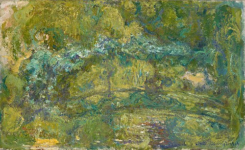 La passerelle sur le bassin aux nymphéas, 1920, Claude Monet