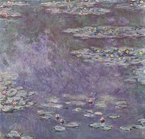 Nymphéas, 1908, Claude Monet