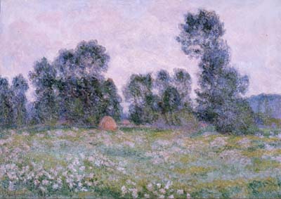 Prairie à Giverny, 1890, Claude Monet