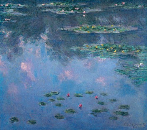 Nymphéas, 1906, Claude Monet