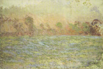 La prairie de Limetz près de Giverny, 1888, Claude Monet