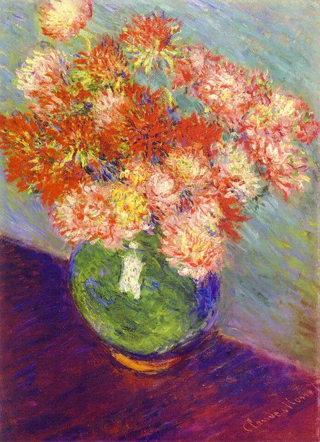 Chrysanthèmes, 1883, Claude Monet