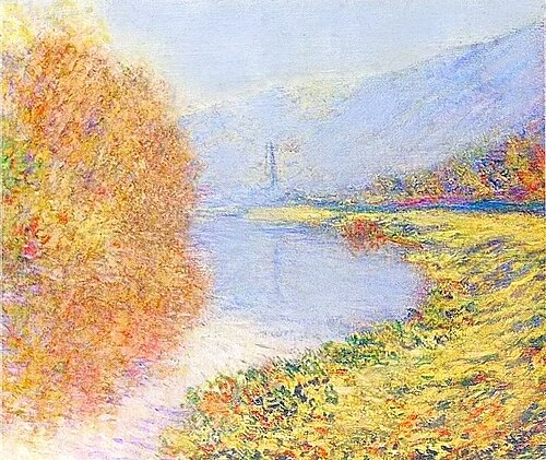 Automne à Jeufosse, 1884, Claude Monet