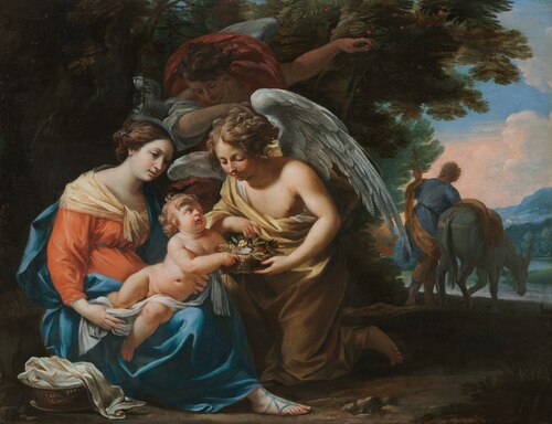 Rest on the Flight into Egypt, 1640, Charles Poerson
