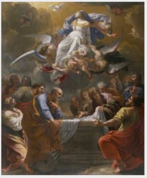 The Assumption of the Virgin, , Charles Poerson