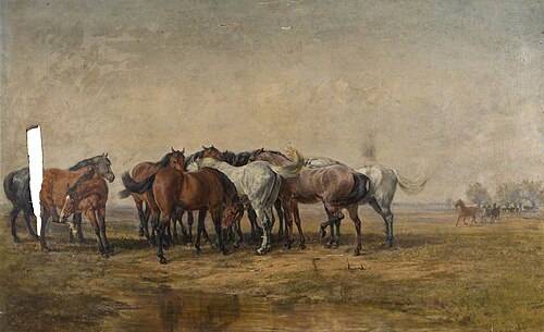 Flies, 1875, Charles Poingdestre