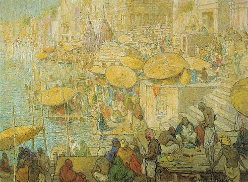 Benares (No. 1), 1927, Charles W. Bartlett