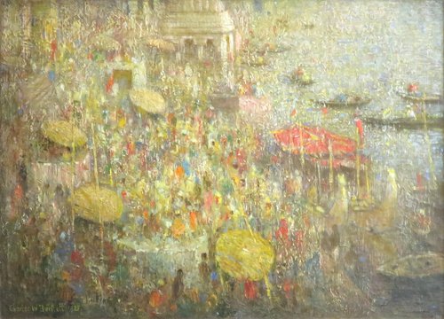 Benares (No. 2), 1925, Charles W. Bartlett