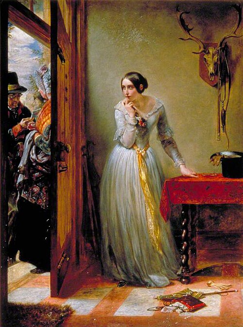 Palpitation, 1844, Charles West Cope