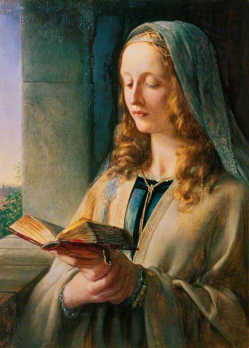 Maiden Meditation, 1847, Charles West Cope