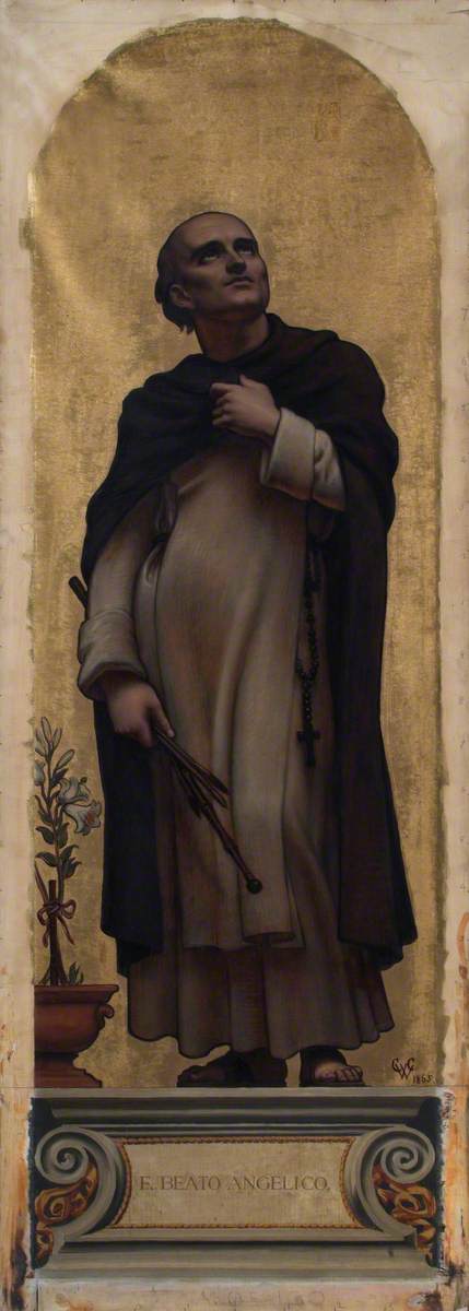 Fra Beato Angelico, 1865, Charles West Cope