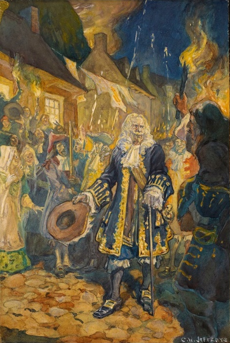 Reception of Count de Frontenac during his return to Quebec in October 1689., 1915, Charles William Jefferys