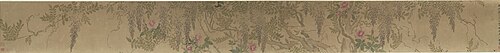 Wisteria and Rose, 1711, Chen Shu