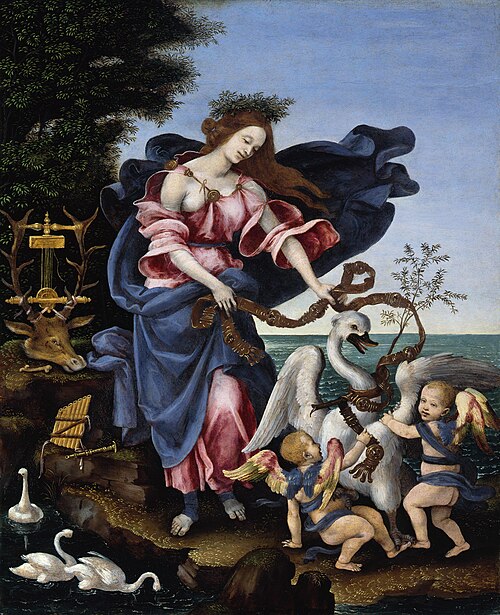 Allegory of Music (Erato), 1500, Filippino Lippi