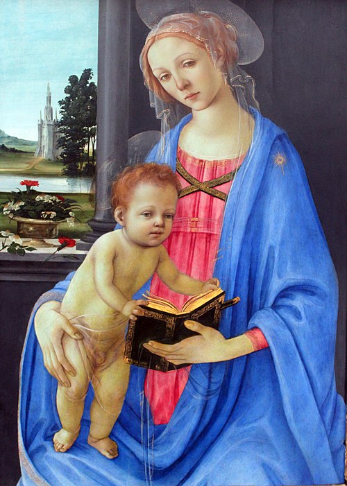 Vierge à l'Enfant, 1477, Filippino Lippi
