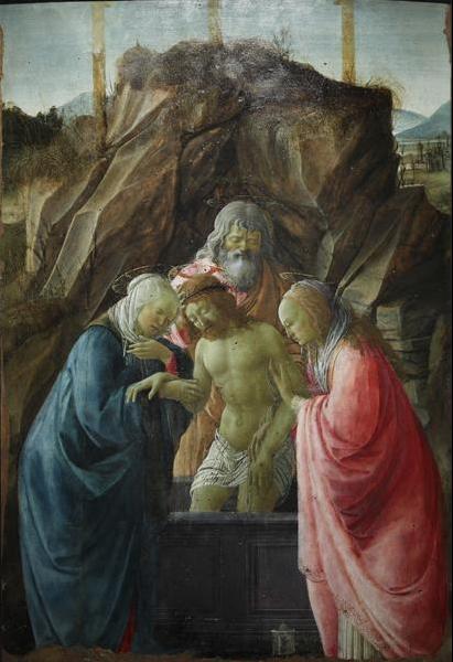 Mise au tombeau, 1480, Filippino Lippi