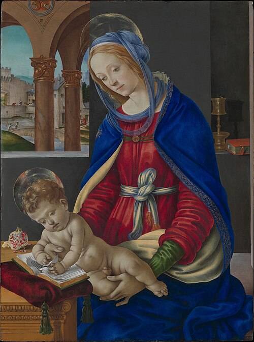 Madonna and Child, 1483, Filippino Lippi