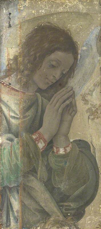 An Angel Adoring, 1495, Filippino Lippi