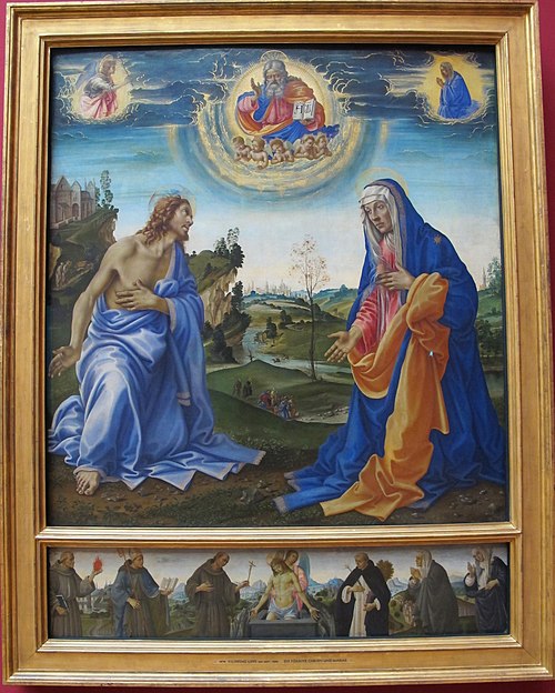 Apparition of Christ to the Virgin, 1493, Filippino Lippi