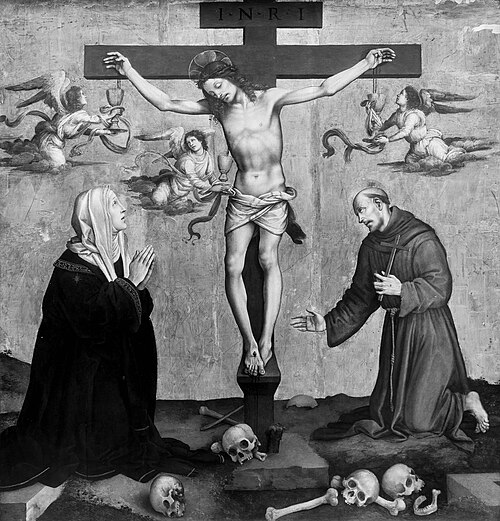 Crucifixion of Christ, 1500, Filippino Lippi