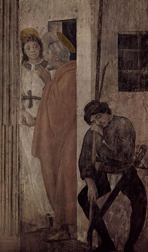 Liberation of Saint Peter, 1482, Filippino Lippi