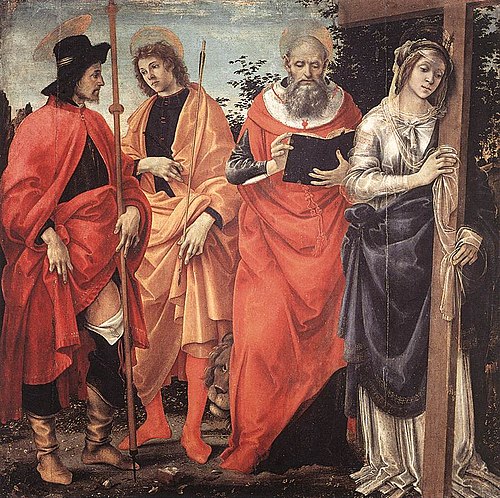 Pala Magrini, 1483, Filippino Lippi