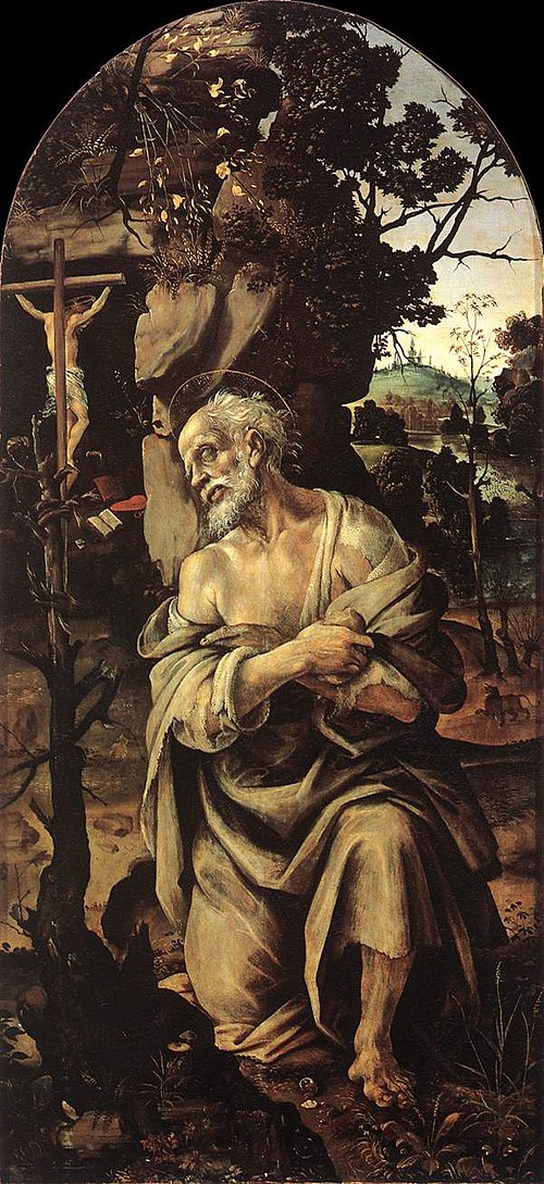 Saint Jerome, 1493, Filippino Lippi