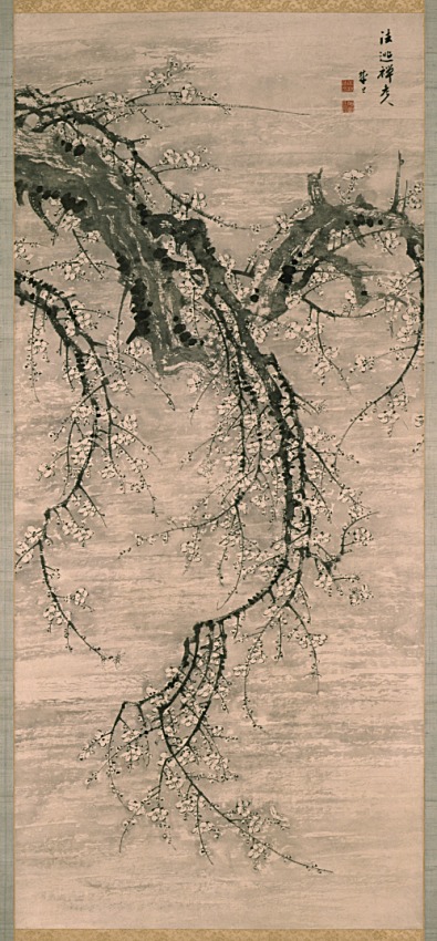Plum Branch, 1850, Chikutō Nakabayashi