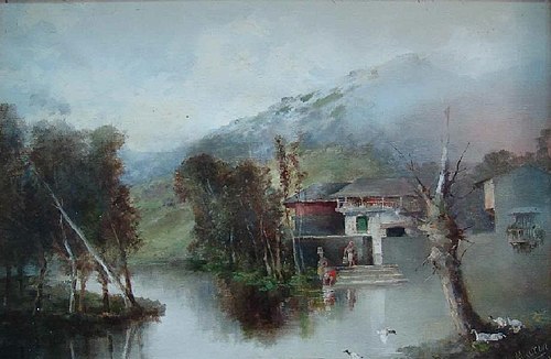 Paysage, 1950, José Marín-Baldo y Burgueros