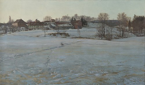 Vinter, 1880, Christian Skredsvig