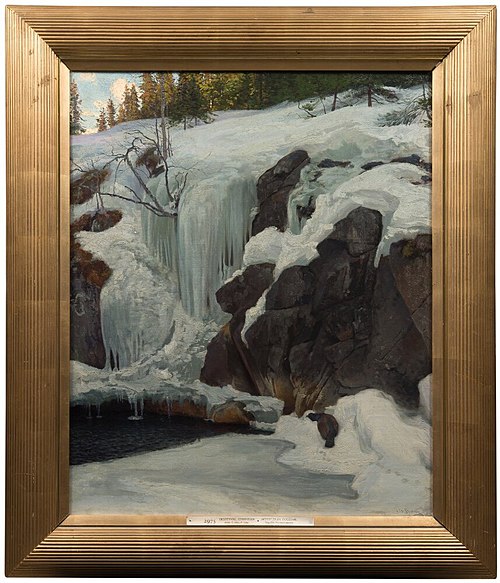 Motif from Eggedal, 1902, Christian Skredsvig