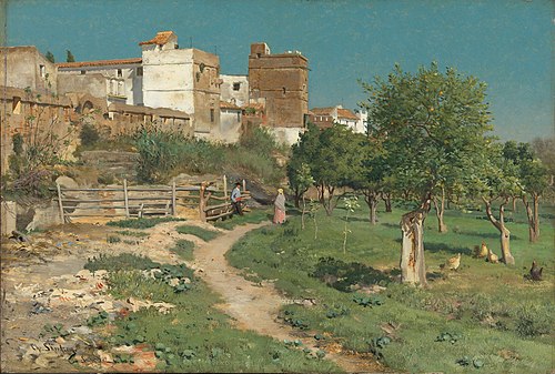 From Sevilla in Spain, 1882, Christian Skredsvig