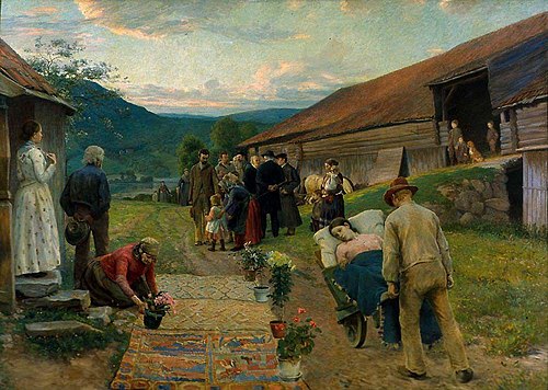 The Son of Man, 1891, Christian Skredsvig