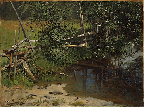 The Tarn, 1879, Christian Skredsvig