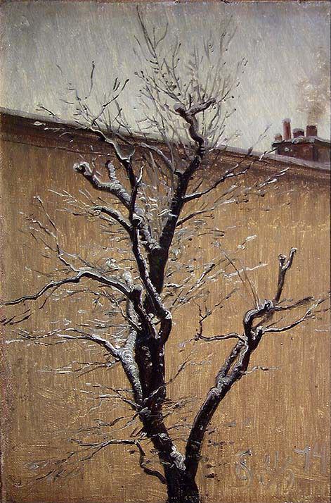 The Tree, 1874, Christian Skredsvig