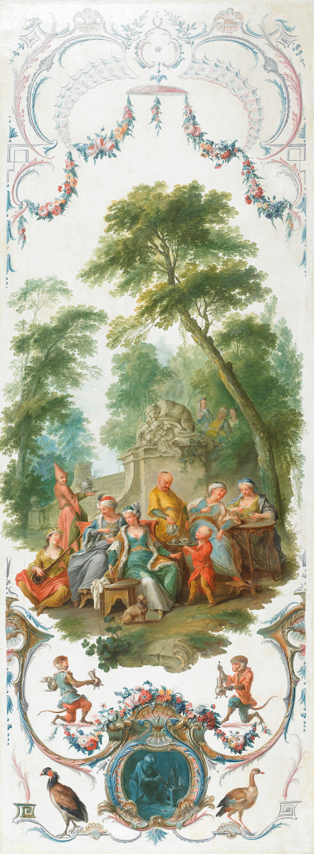La boisson chaude, 1750, Christophe Huet