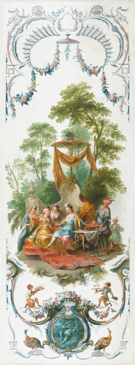 La boisson froide, 1750, Christophe Huet