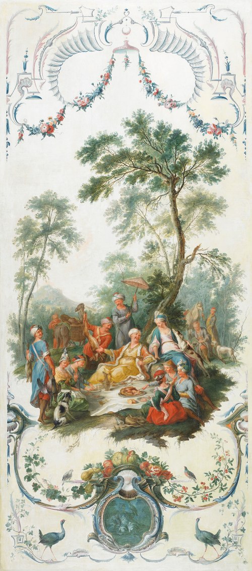 Pique-nique de chasse, 1750, Christophe Huet