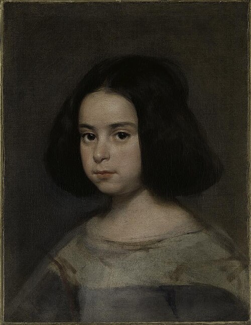 Portrait of a Little Girl, 1640, Diego Vélasquez