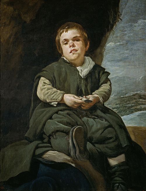 Francisco Lezcano, l'Enfant de Vallecas, 1634, Diego Vélasquez