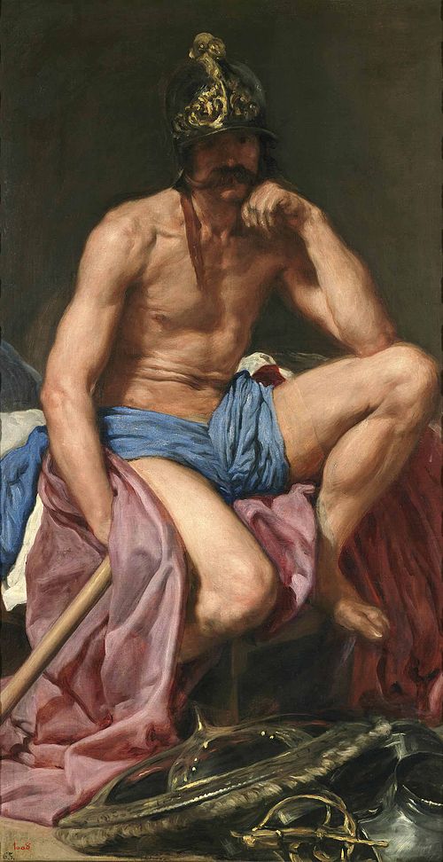 Repos de Mars, 1640, Diego Vélasquez