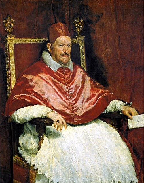 Innocent X, 1700, Diego Vélasquez