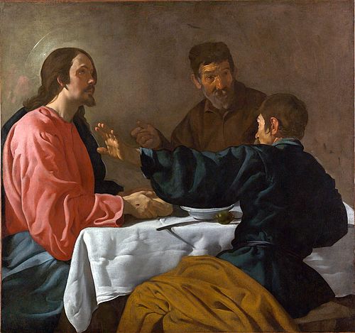La Cène d'Emmaüs, 1618, Diego Vélasquez