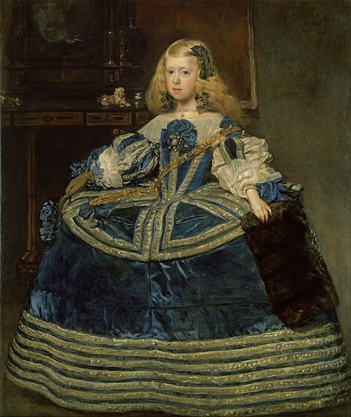 L'Infante Marguerite en bleu, 1659, Diego Vélasquez