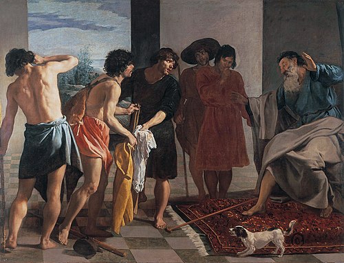 La Tunique de Joseph, 1630, Diego Vélasquez