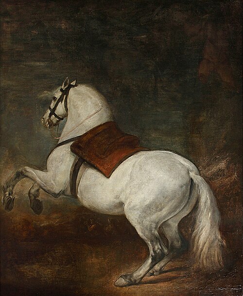 Cheval blanc, 1634, Diego Vélasquez