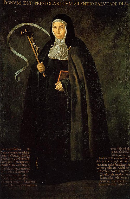 La Vénérable Mère Jerónima de la Fuente, 1620, Diego Vélasquez