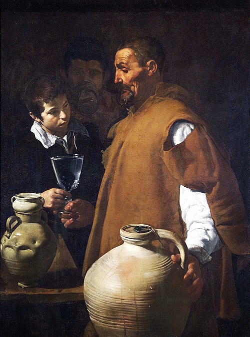 Le Porteur d'eau de Séville, 1620, Diego Vélasquez